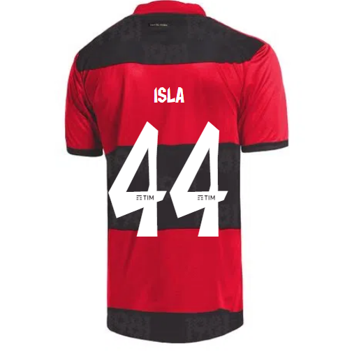 2021/22 Flamengo Home Kit Soccer Jersey ISLA #44